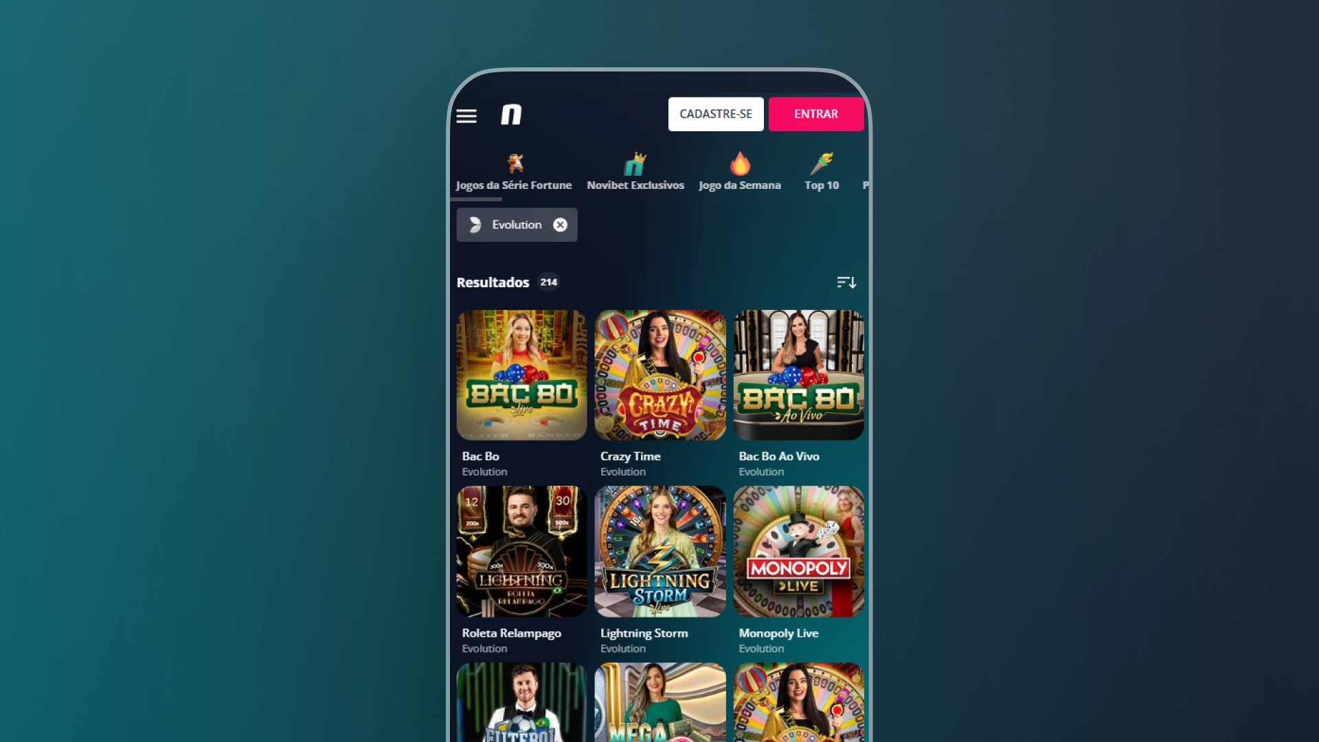 imagem casino novibet