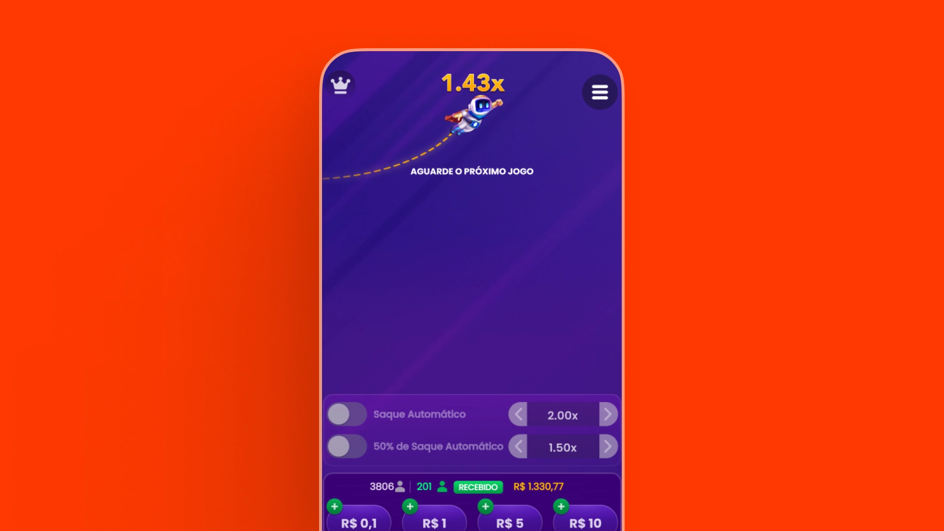 imagem cassino crash betwarrior