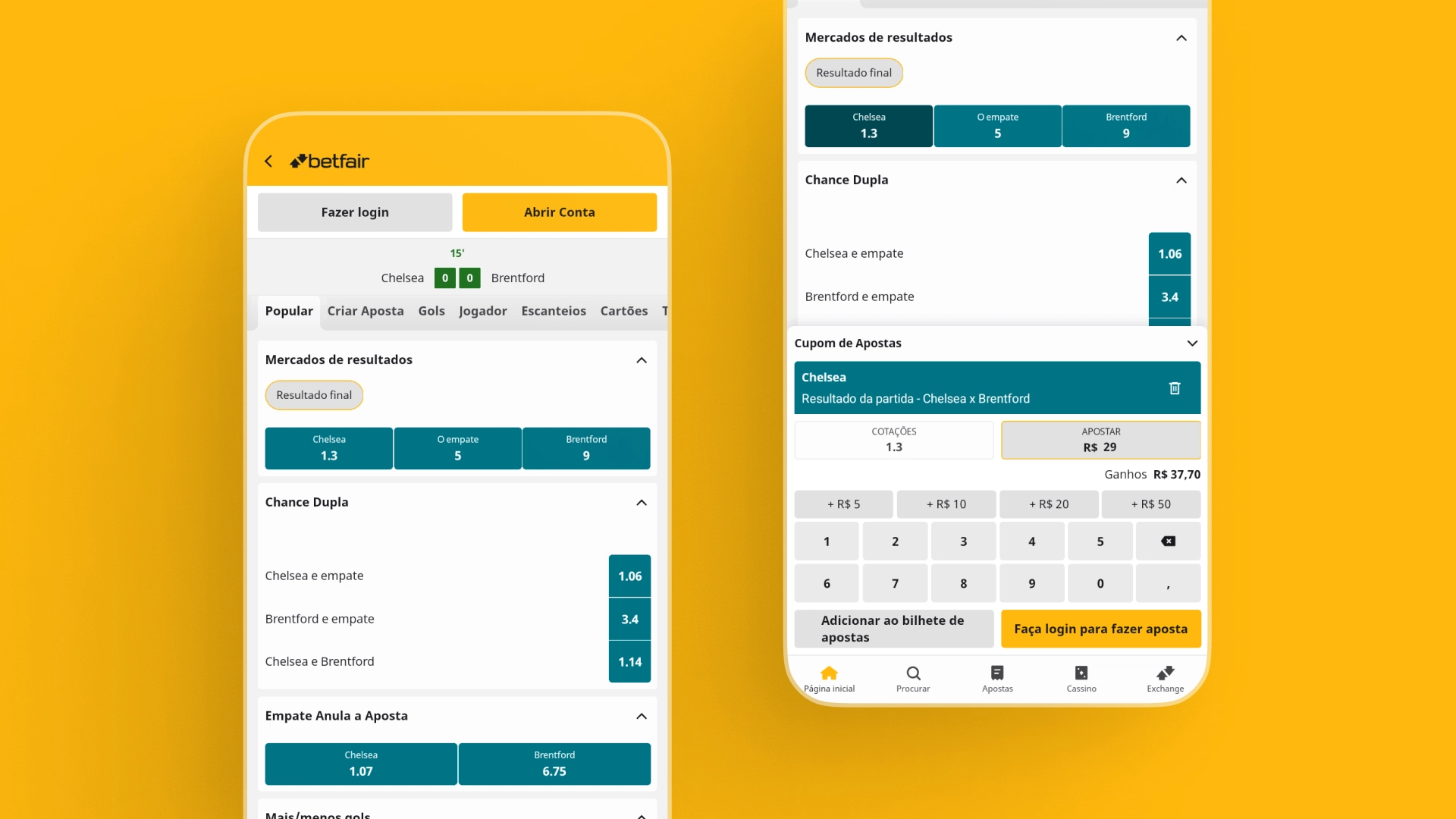 imagem como apostar betfair