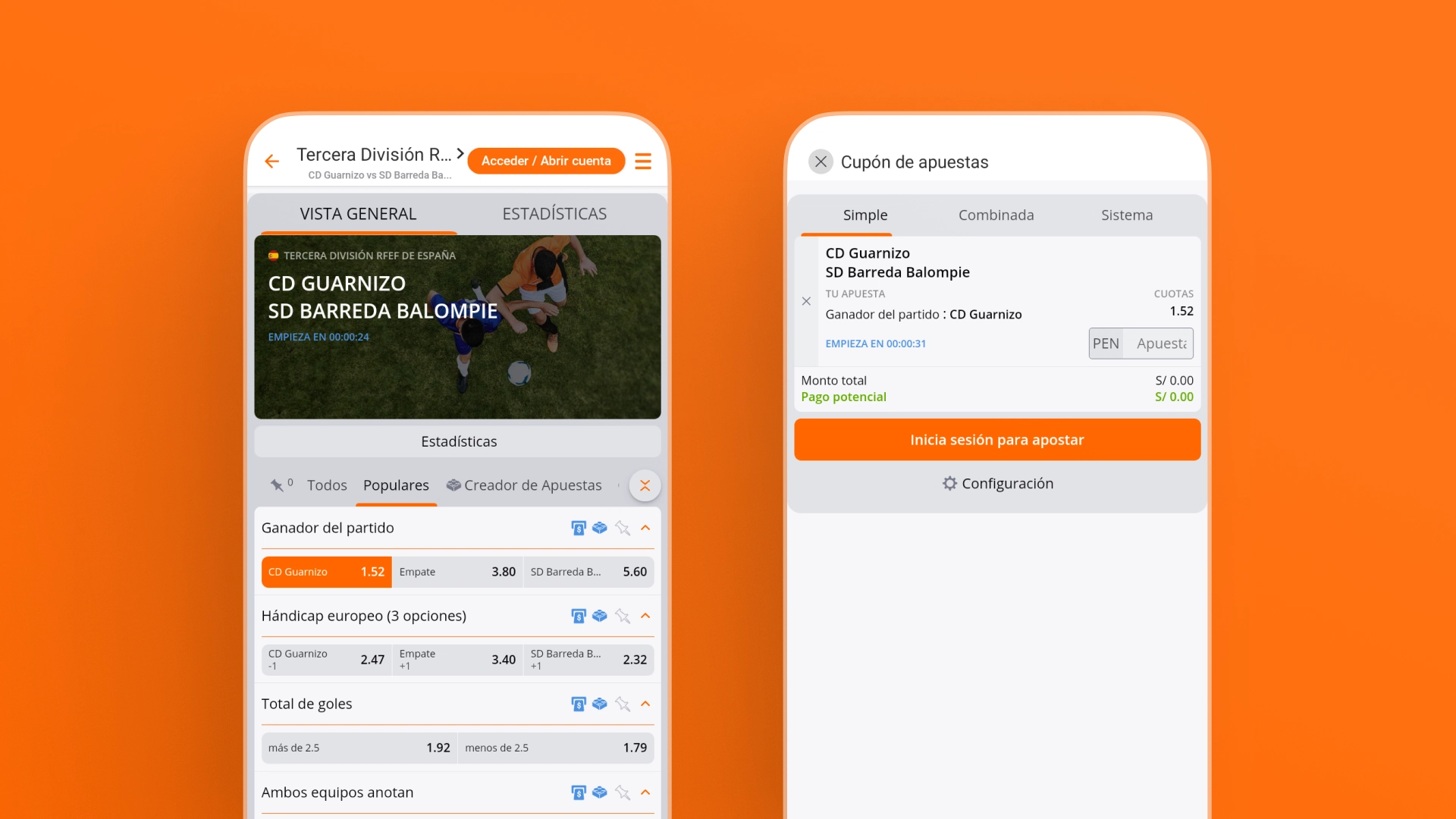imagem como apostar betsson