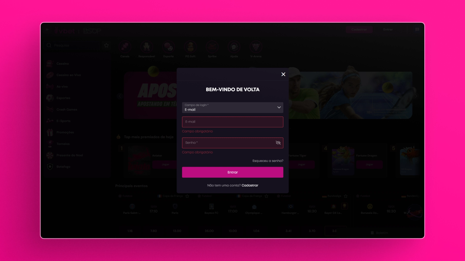 imagem como sacar 01 VBet