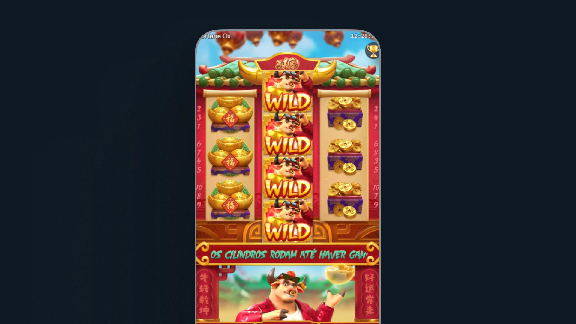 imagem fortune ox blaze