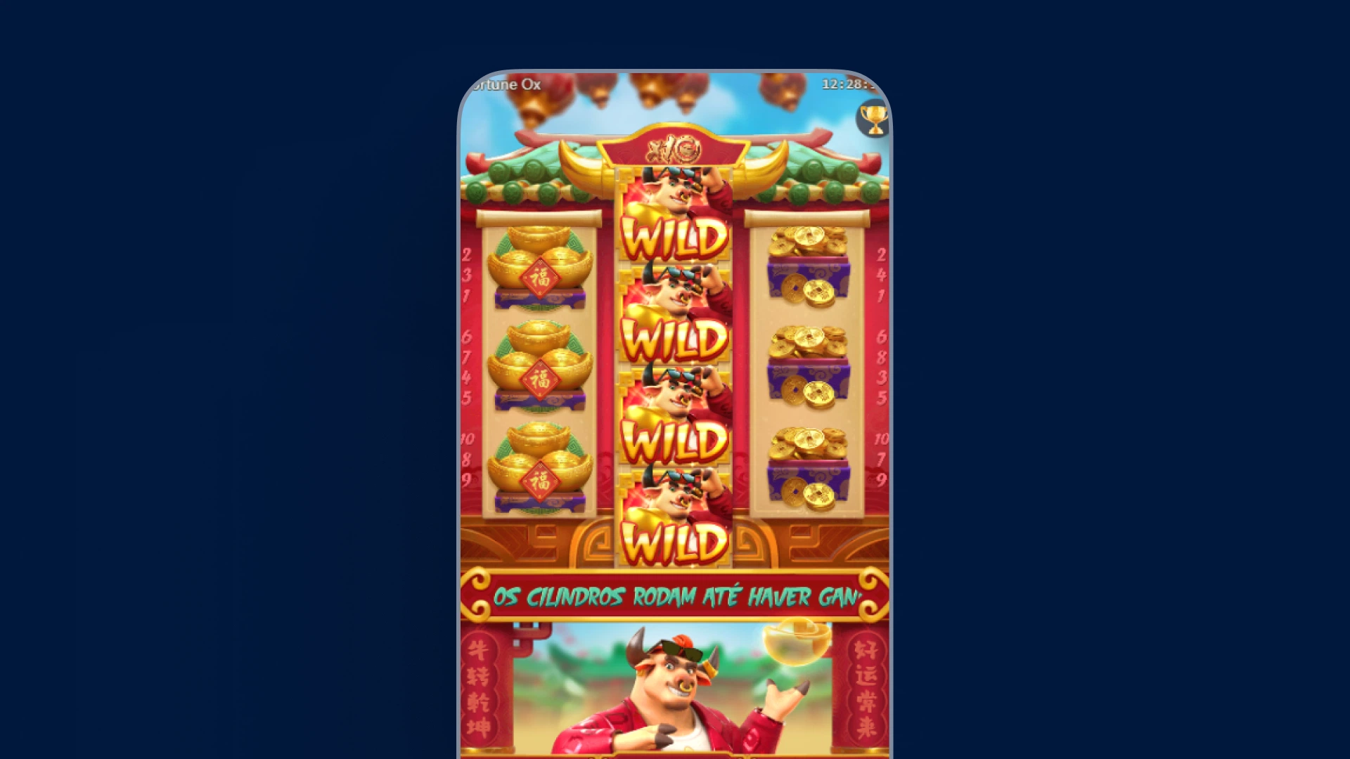 imagem fortune ox estrelabet