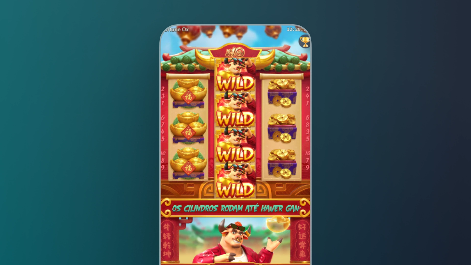 imagem fortune ox novibet