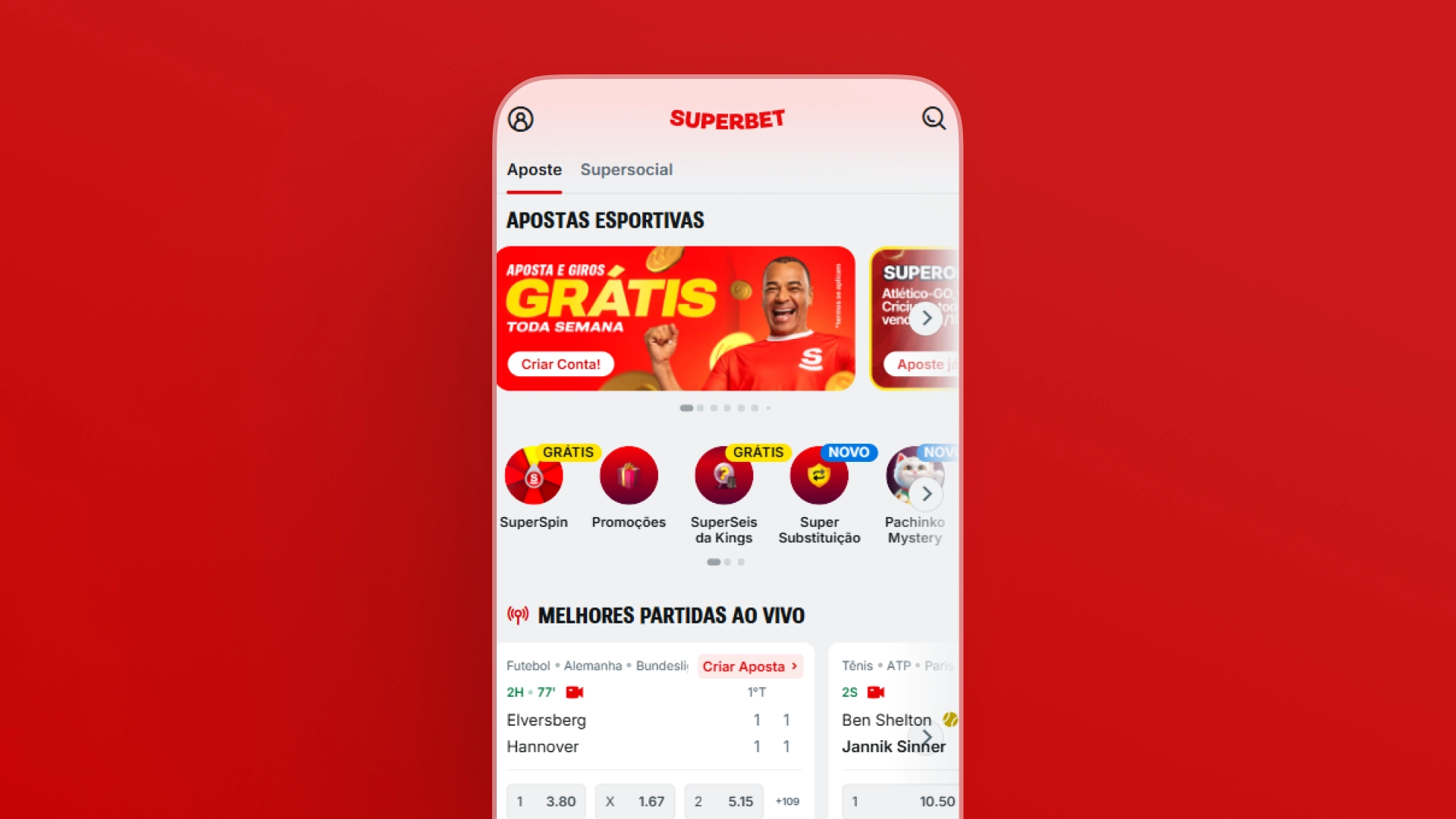 imagem home superbet