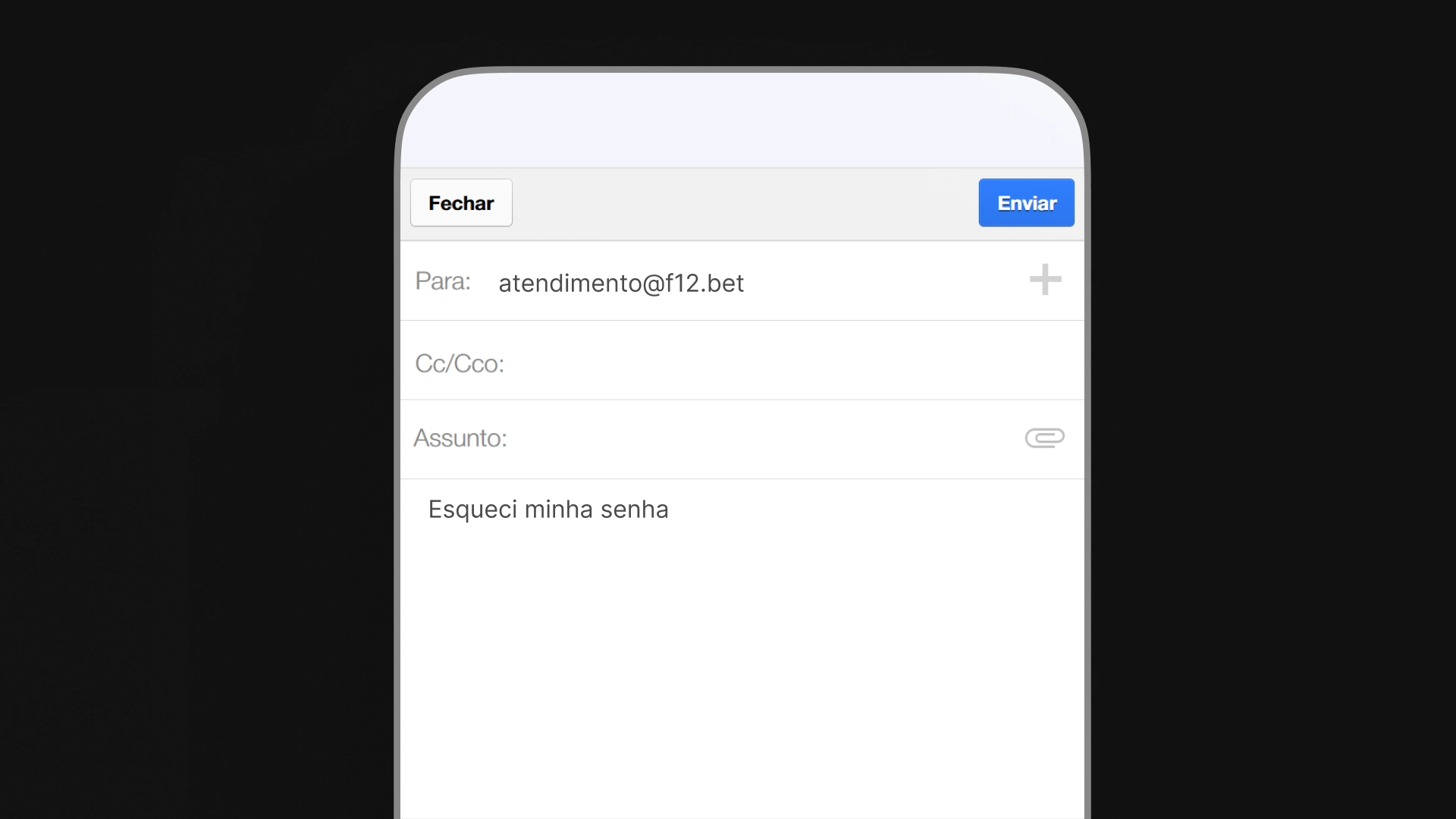 imagem ilustrativa e mail f12bet