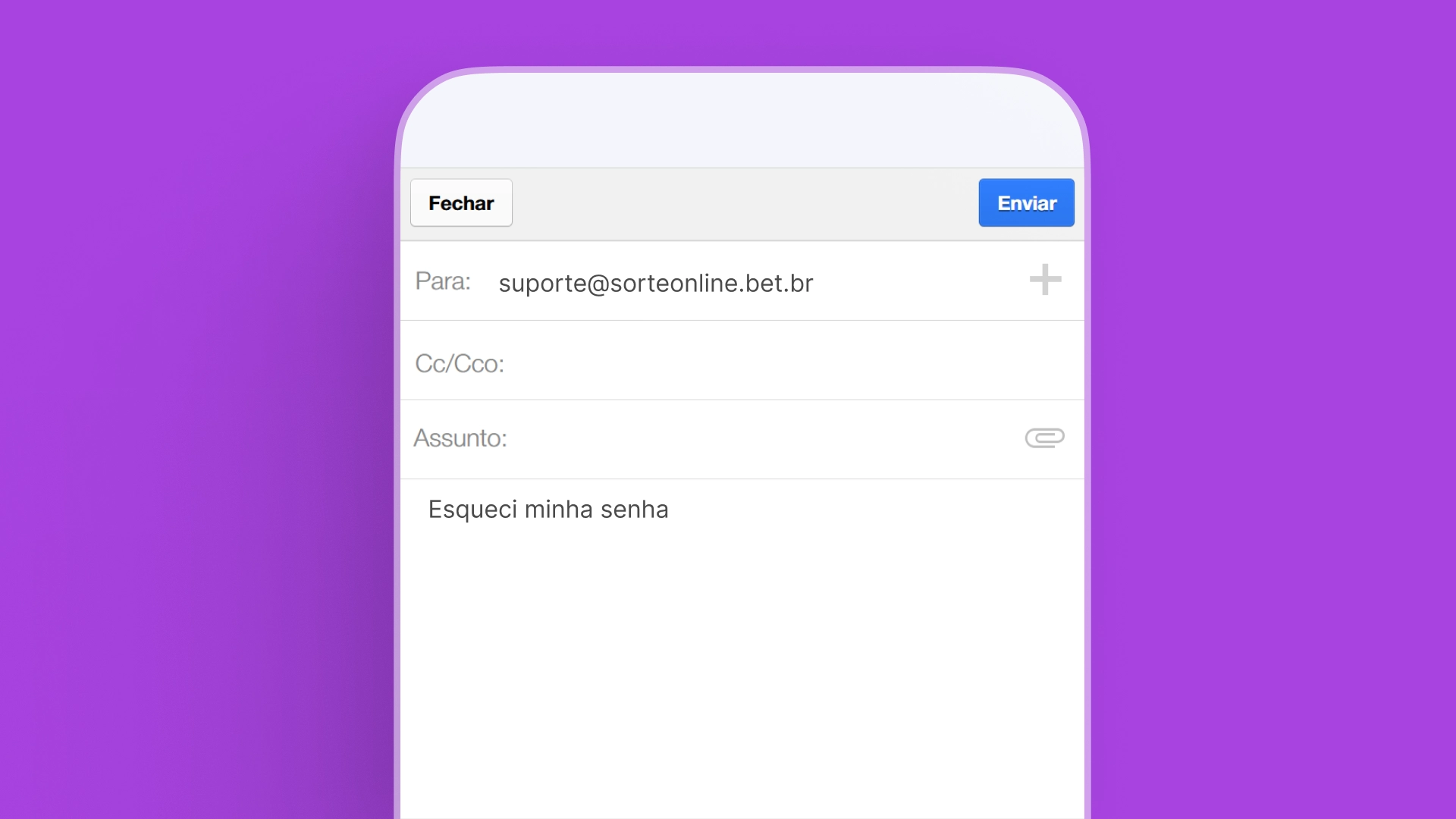 imagem ilustrativa e mail sorteonline