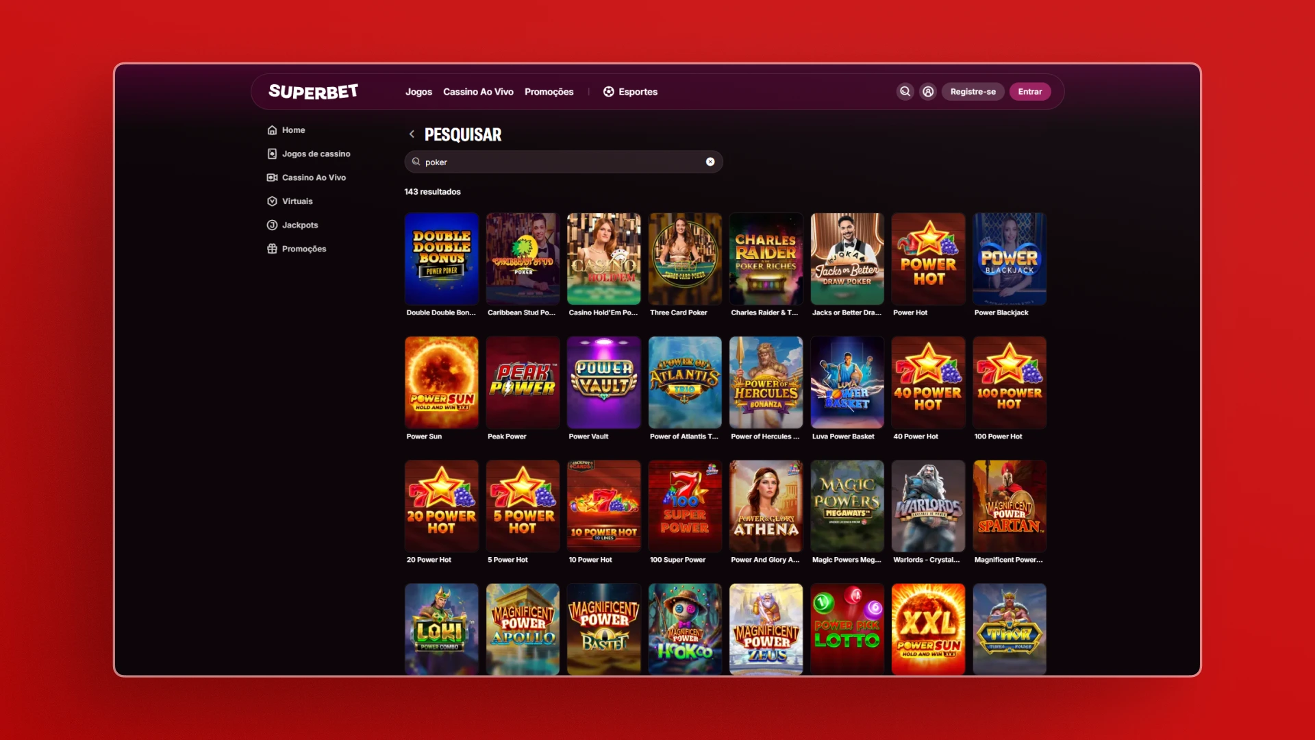 imagem ilustrativa poker superbet