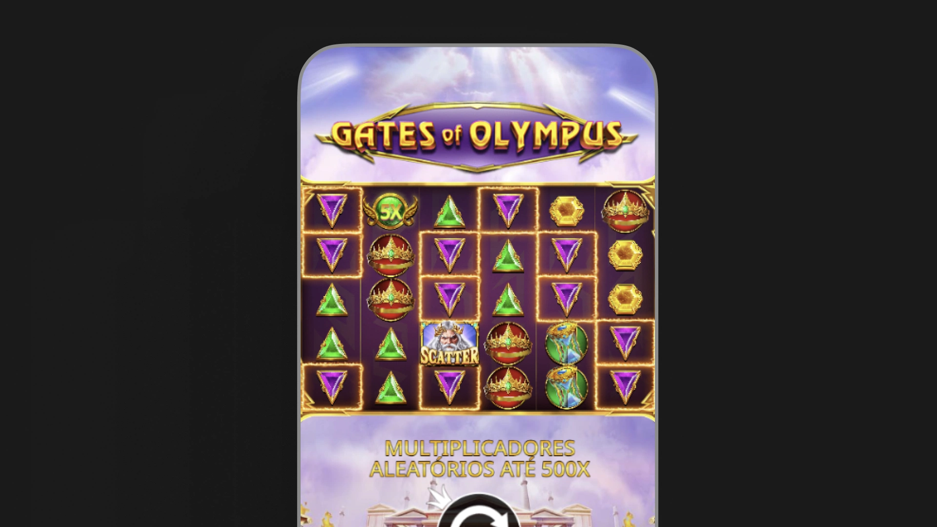 imagem mecânica do jogo gates of olympus