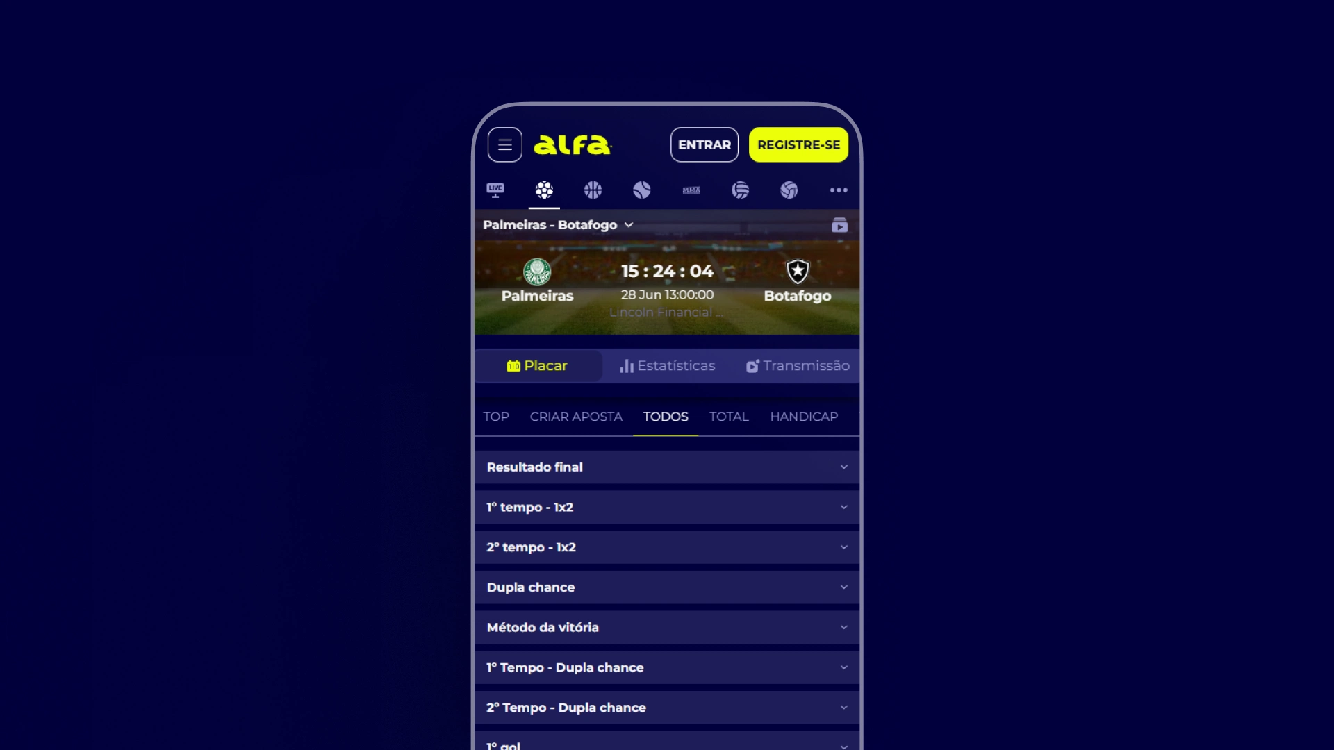imagem mercados alfa