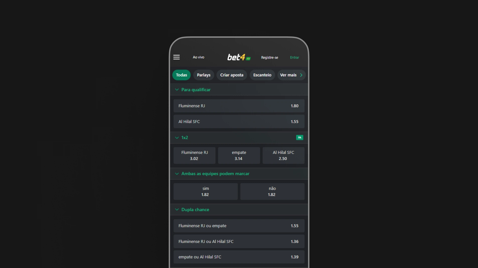 imagem mercados bet4