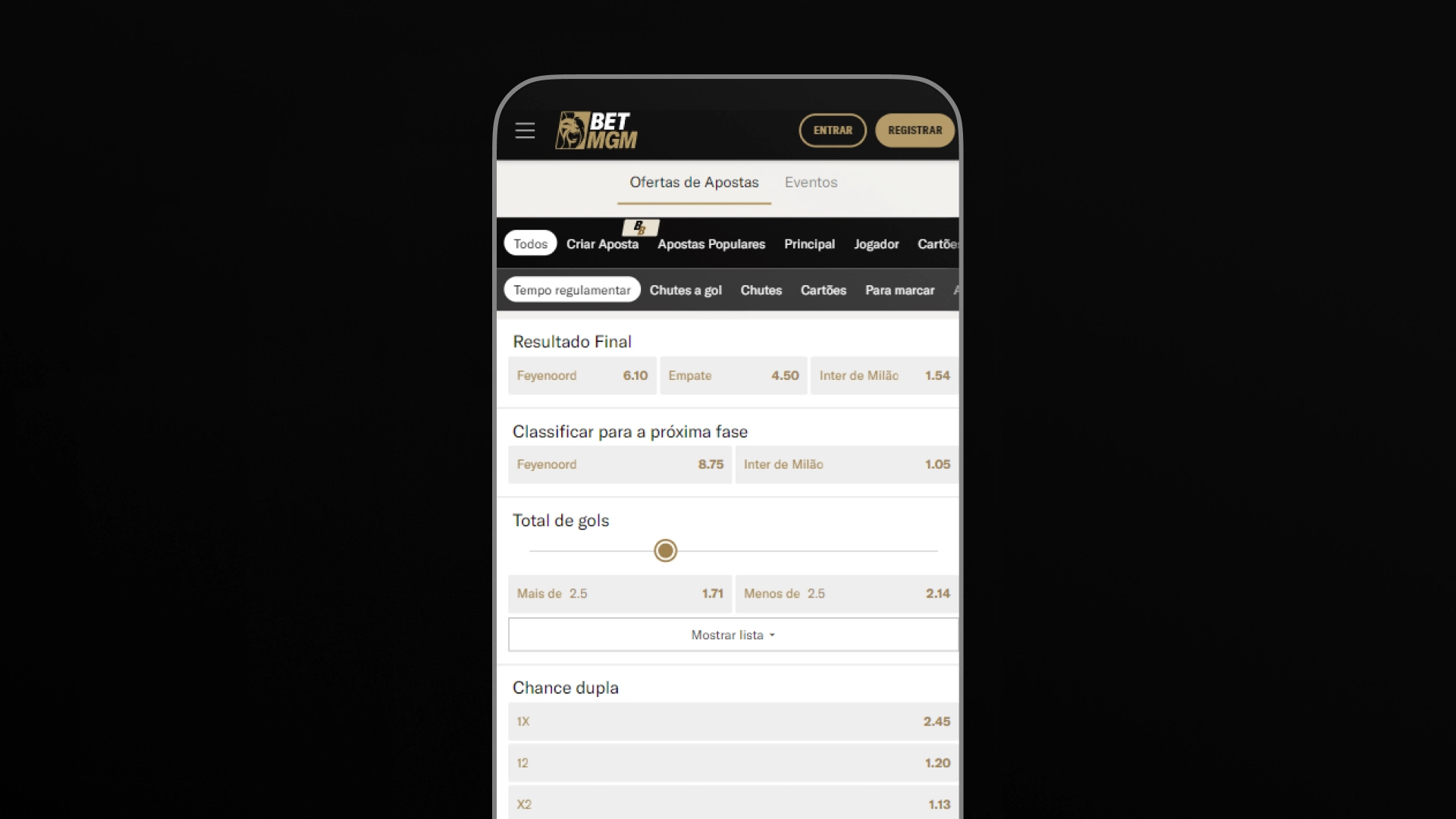 imagem mercados betMGM
