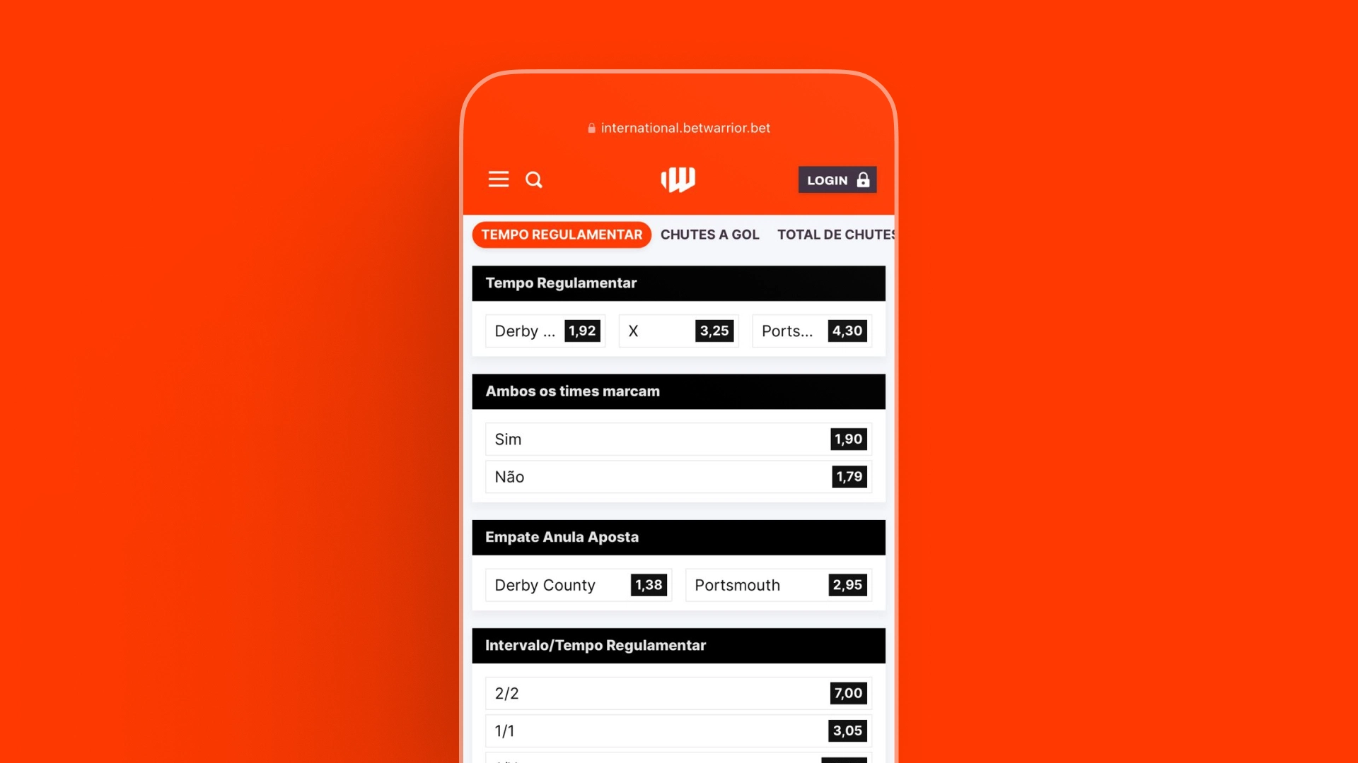 imagem mercados betwarrior