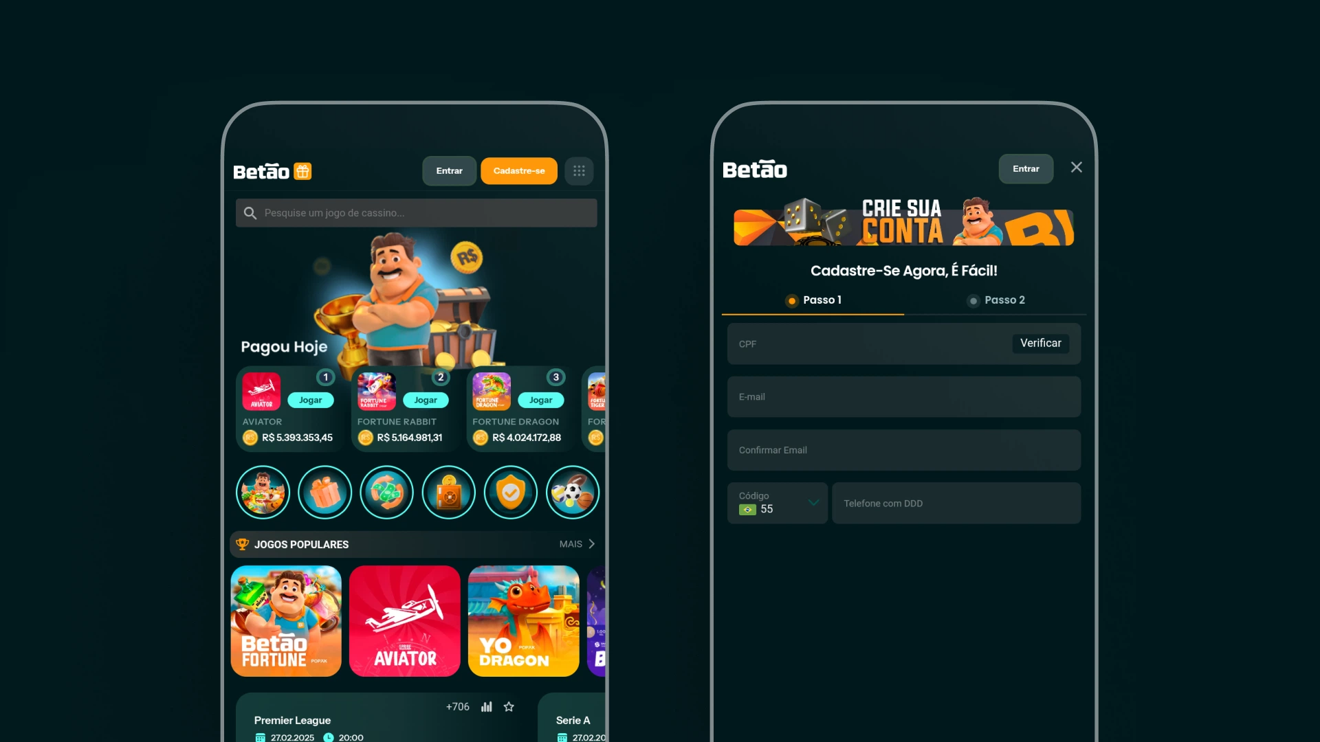 imagem mobile cadastro betao