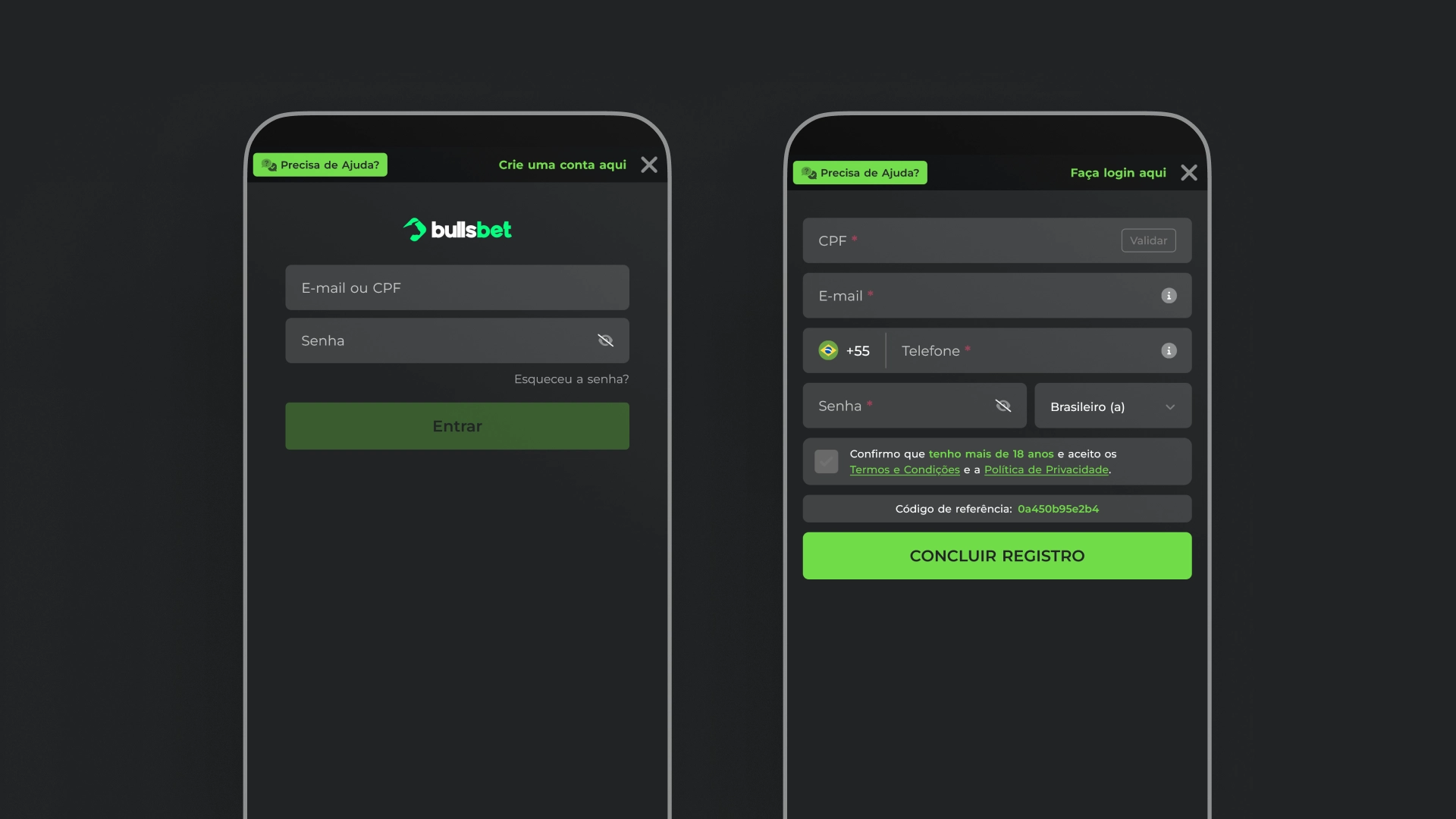 imagem mobile cadastro bullsbet