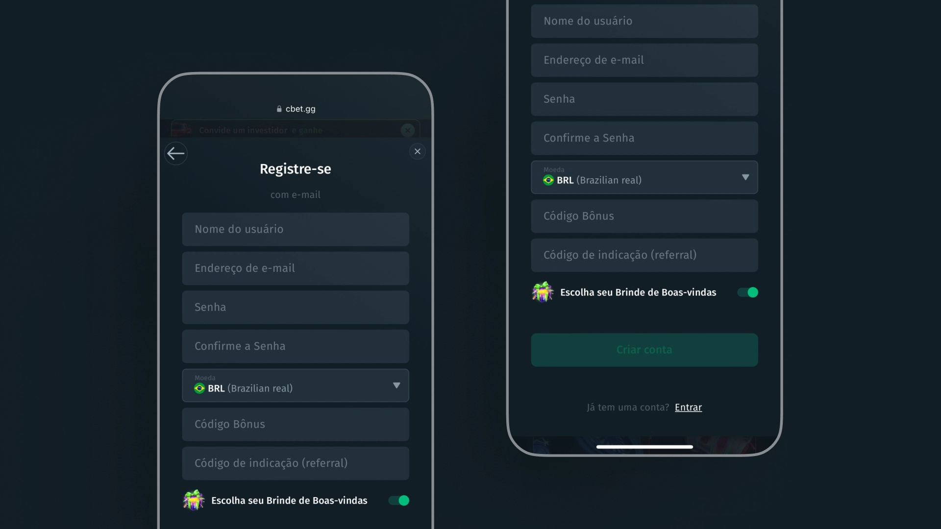 imagem mobile cadastro cbet