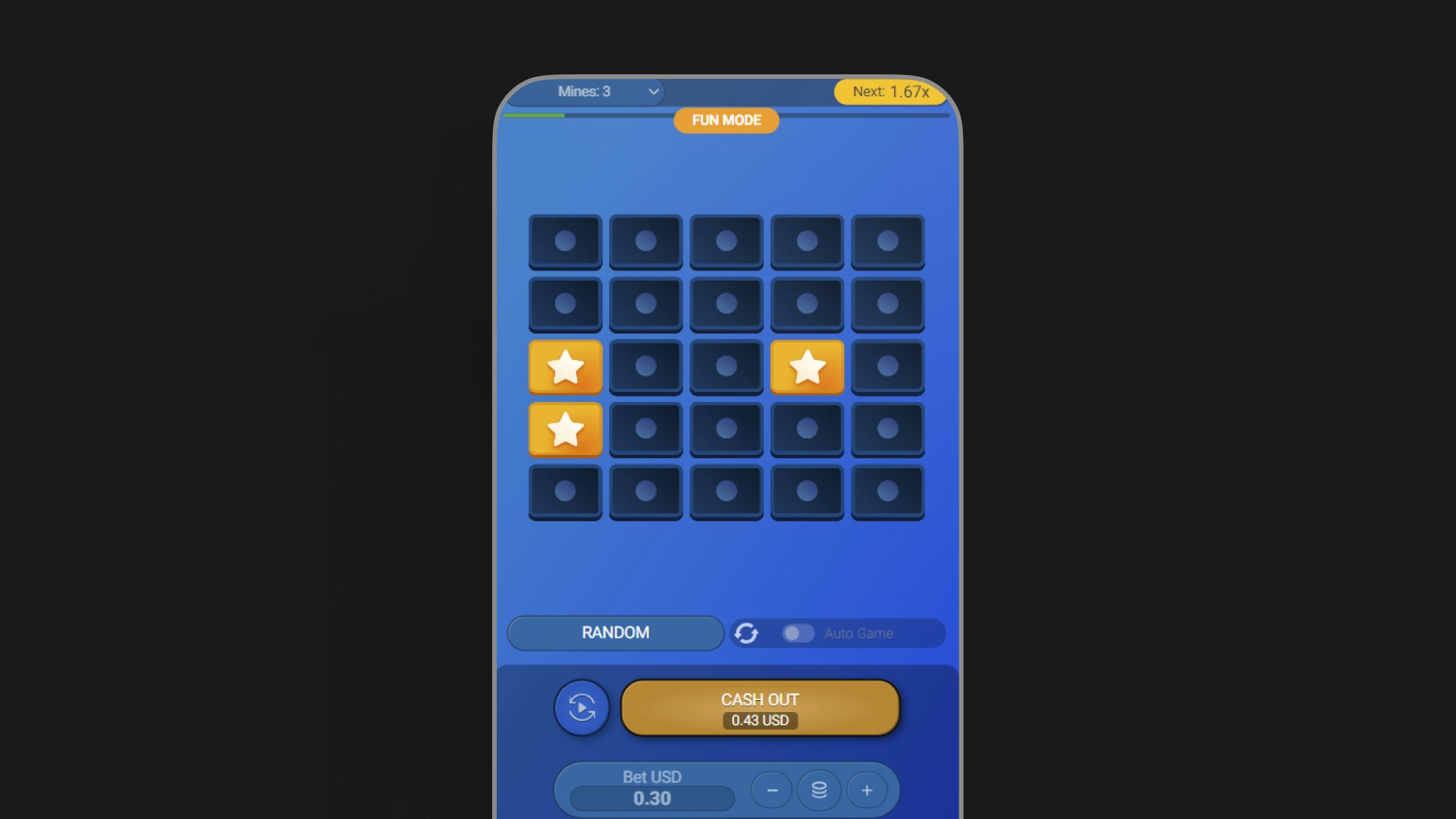 imagem modo demo mines