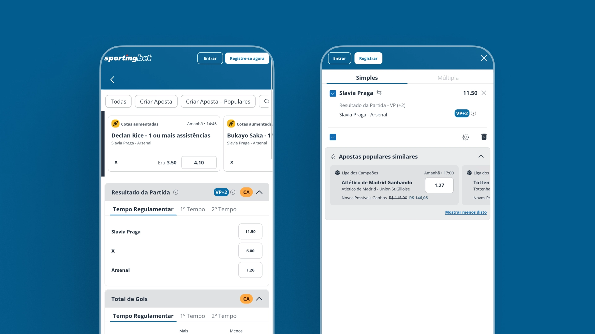 imagem processo de apostar Sportingbet