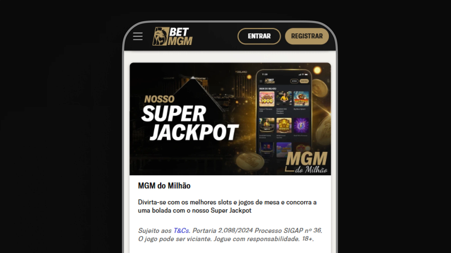 imagem rodada jackpot betmgm