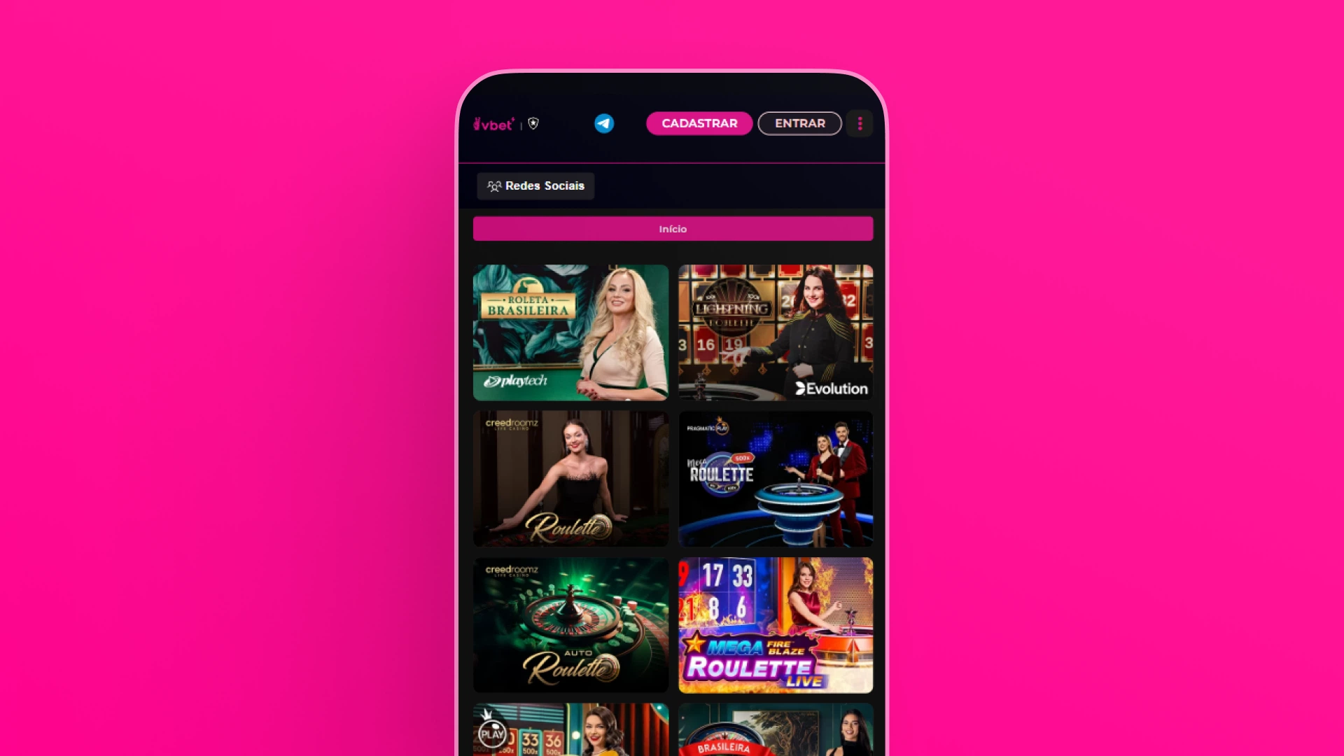 imagem roleta online vbet