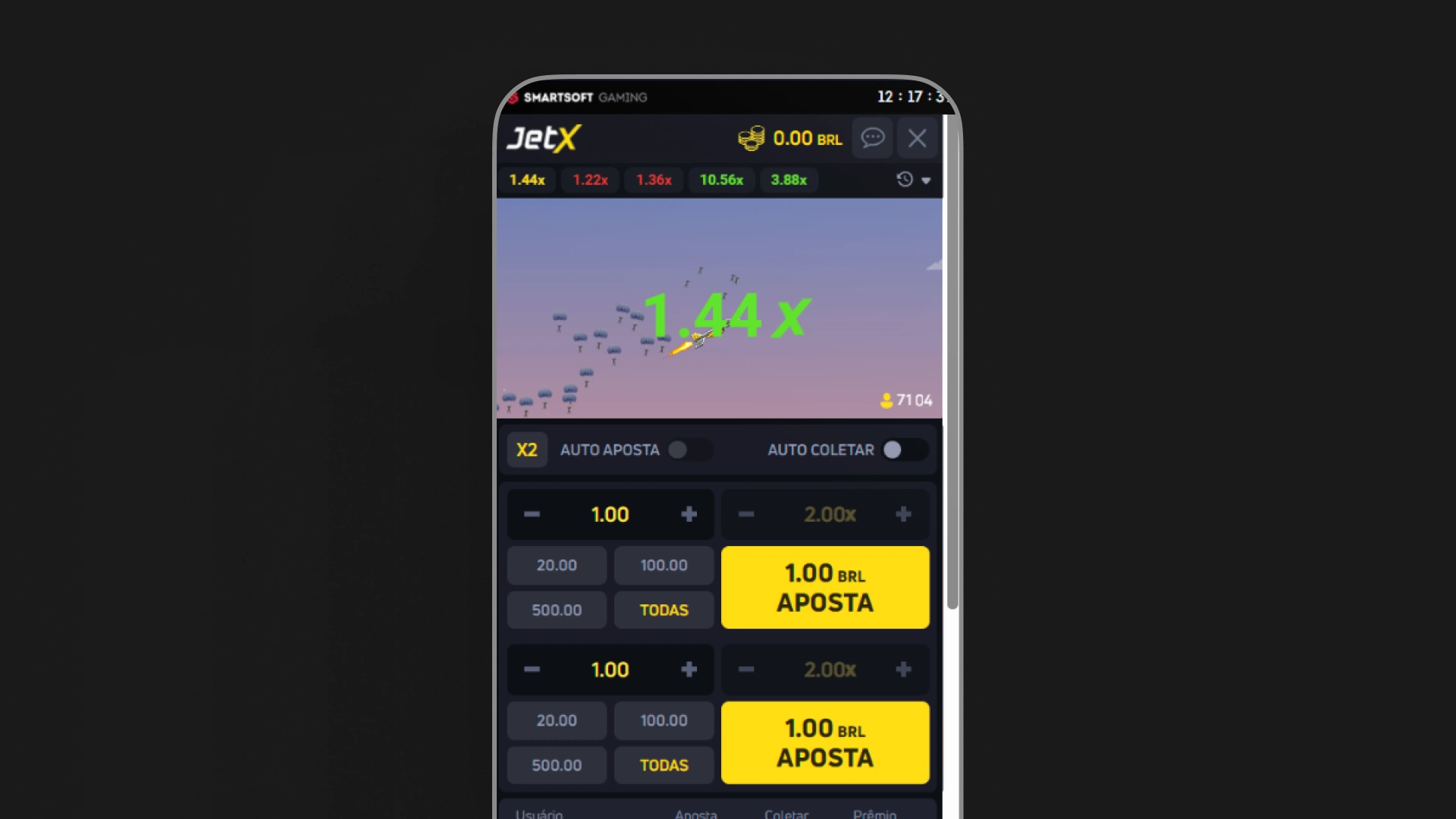 imagem screenshot JetX