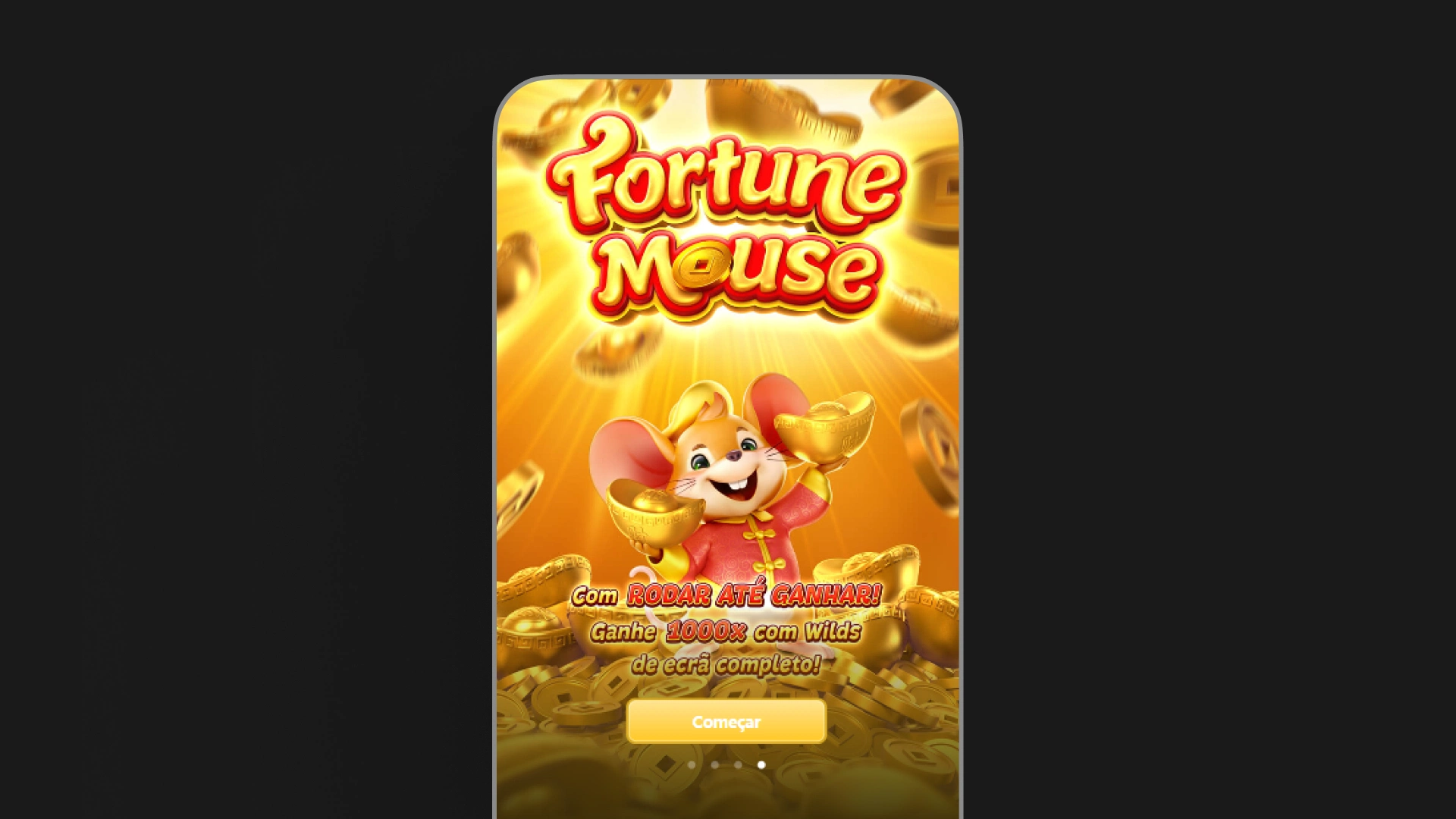 imagem screenshot inicial fortune mouse