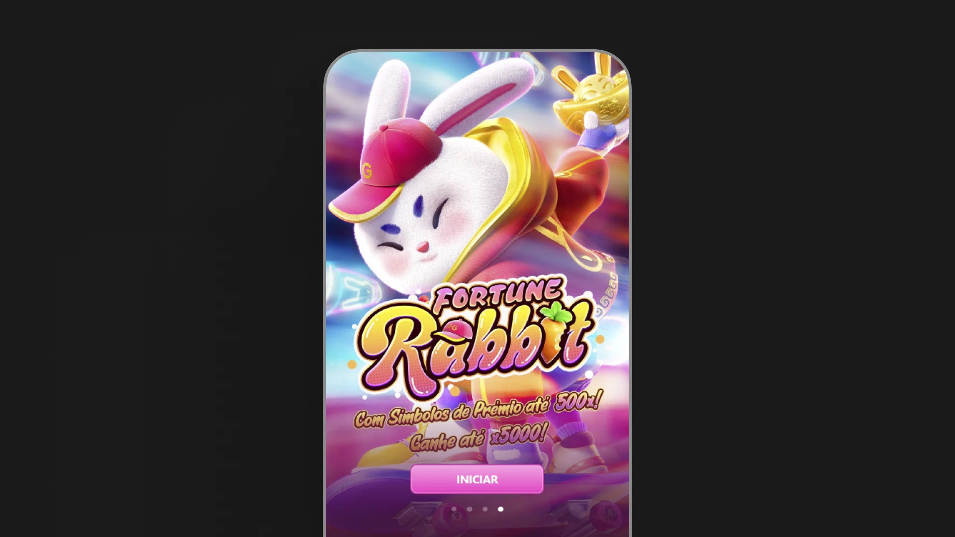 imagem screenshot inicial fortune rabbit