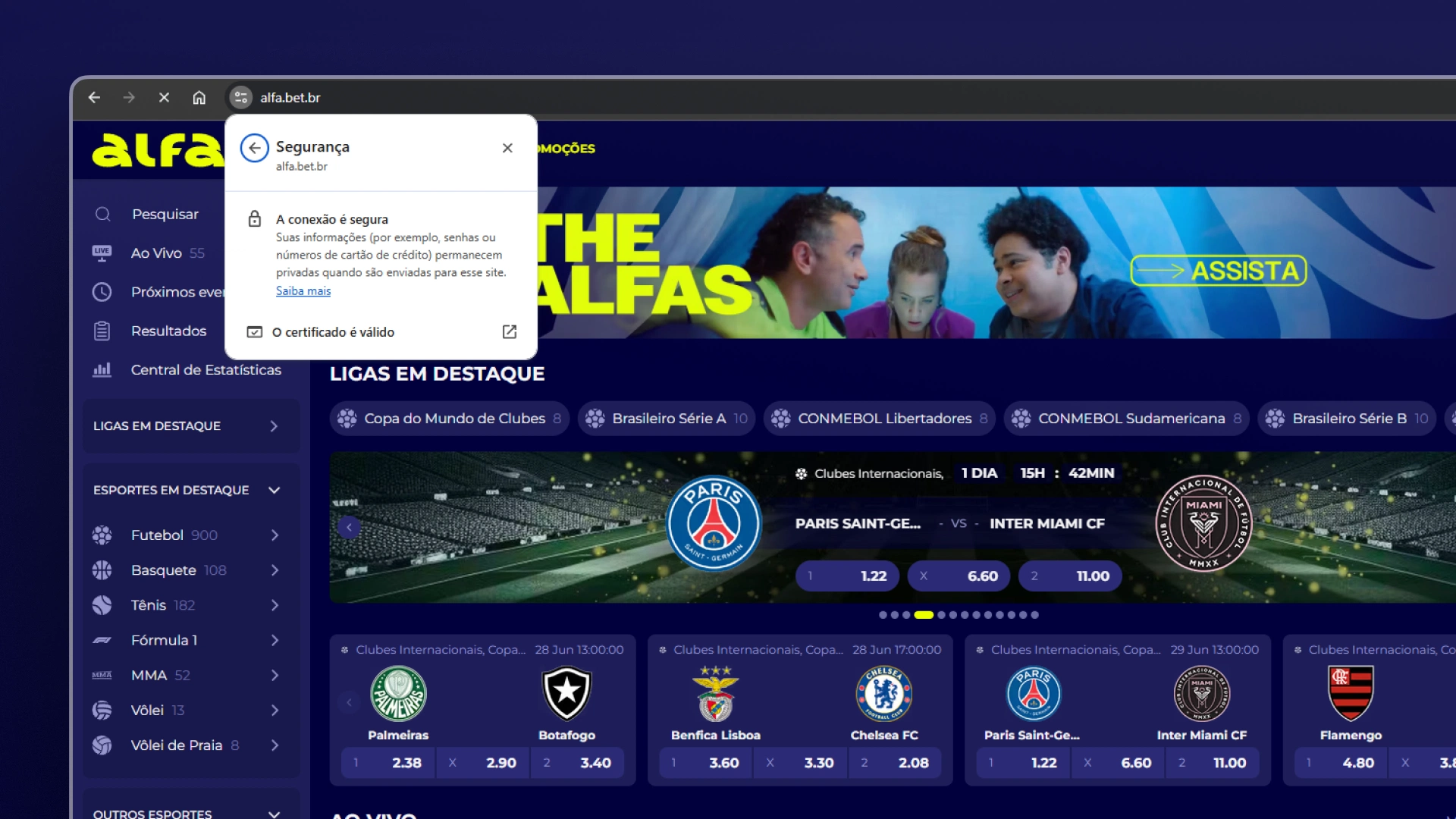 imagem site seguro alfa