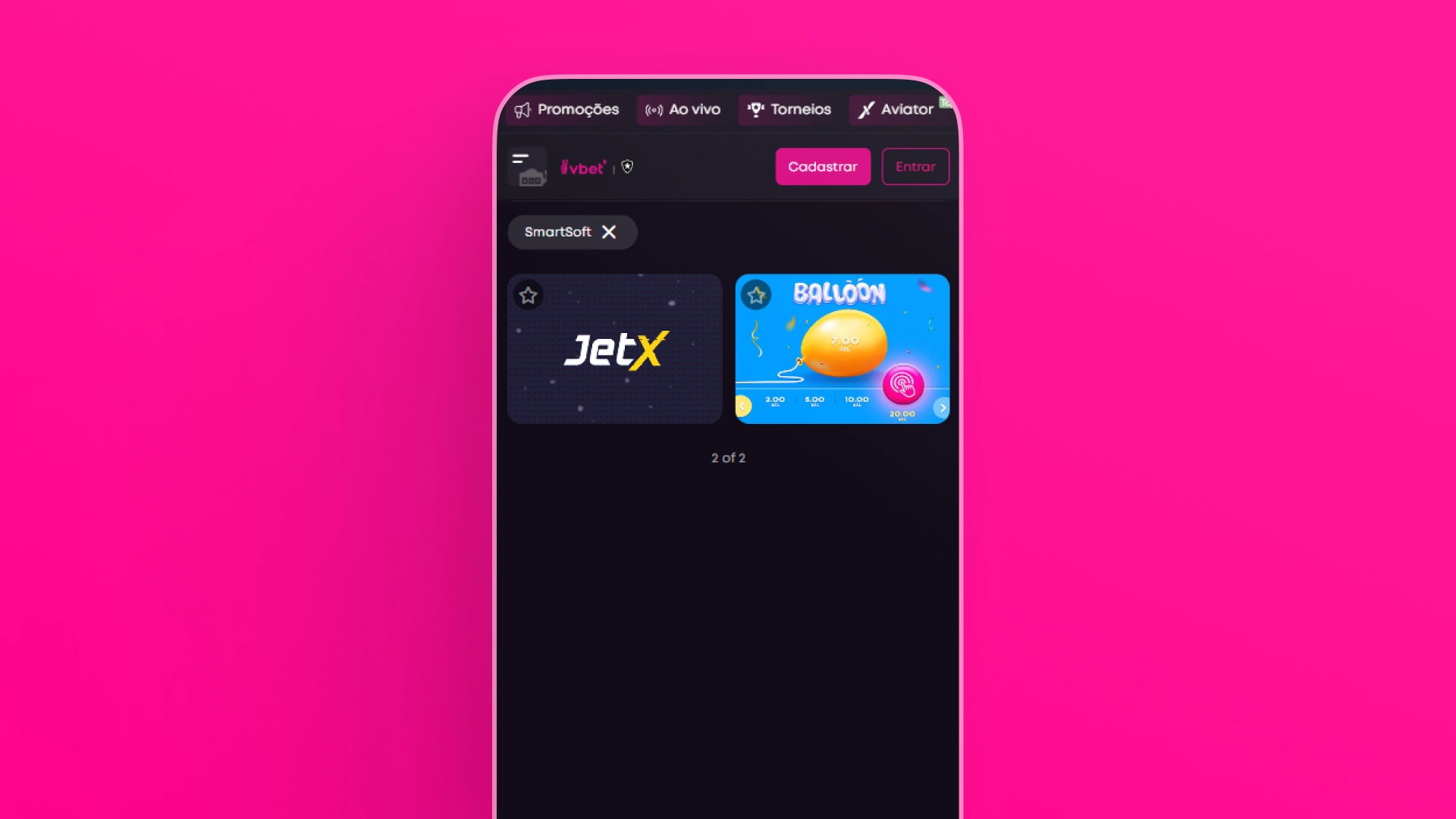 imagem smart soft vbet