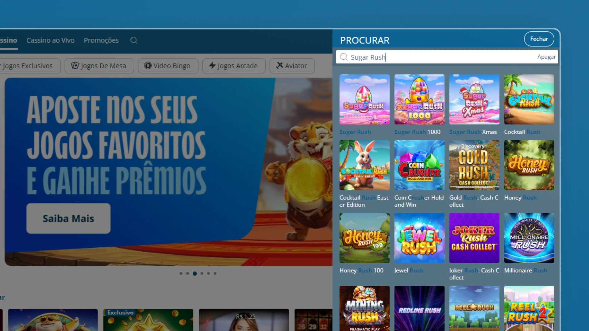 imagem sugar rush sportingbet