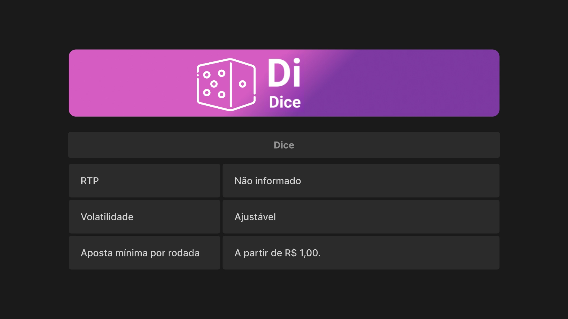 imagem tabela Dice