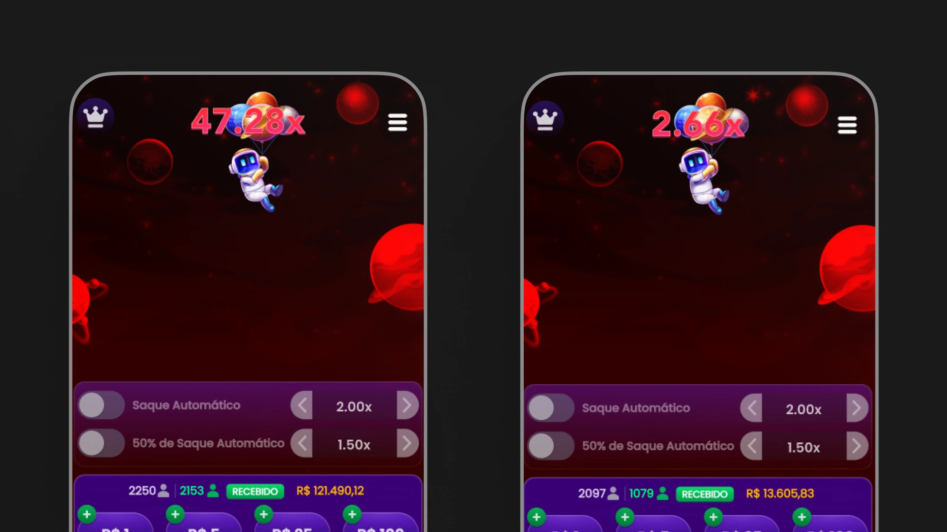 imagem volatilidade jogo Spaceman