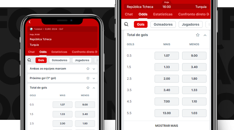 mockup mobile mercado total de gols