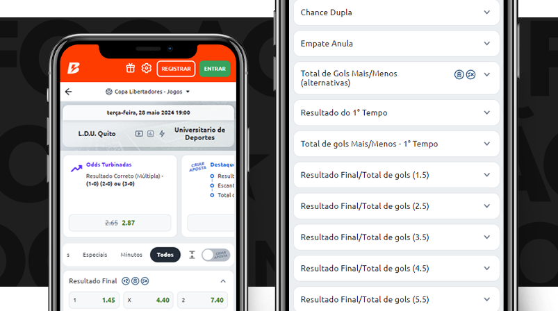 mockup mobile pincipais mercados libertadores da america