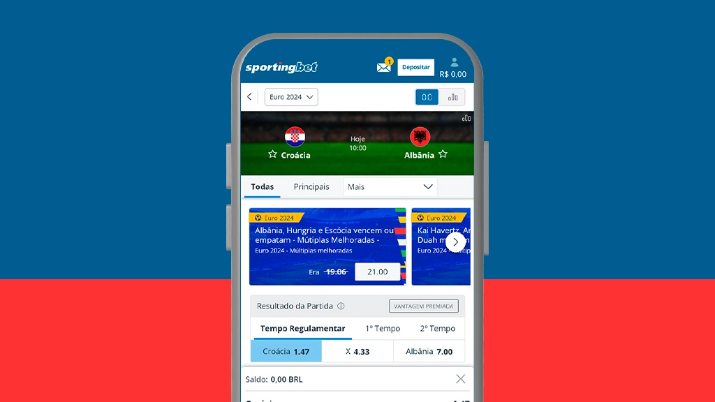 screenshot passo1 aposta app sportingbet