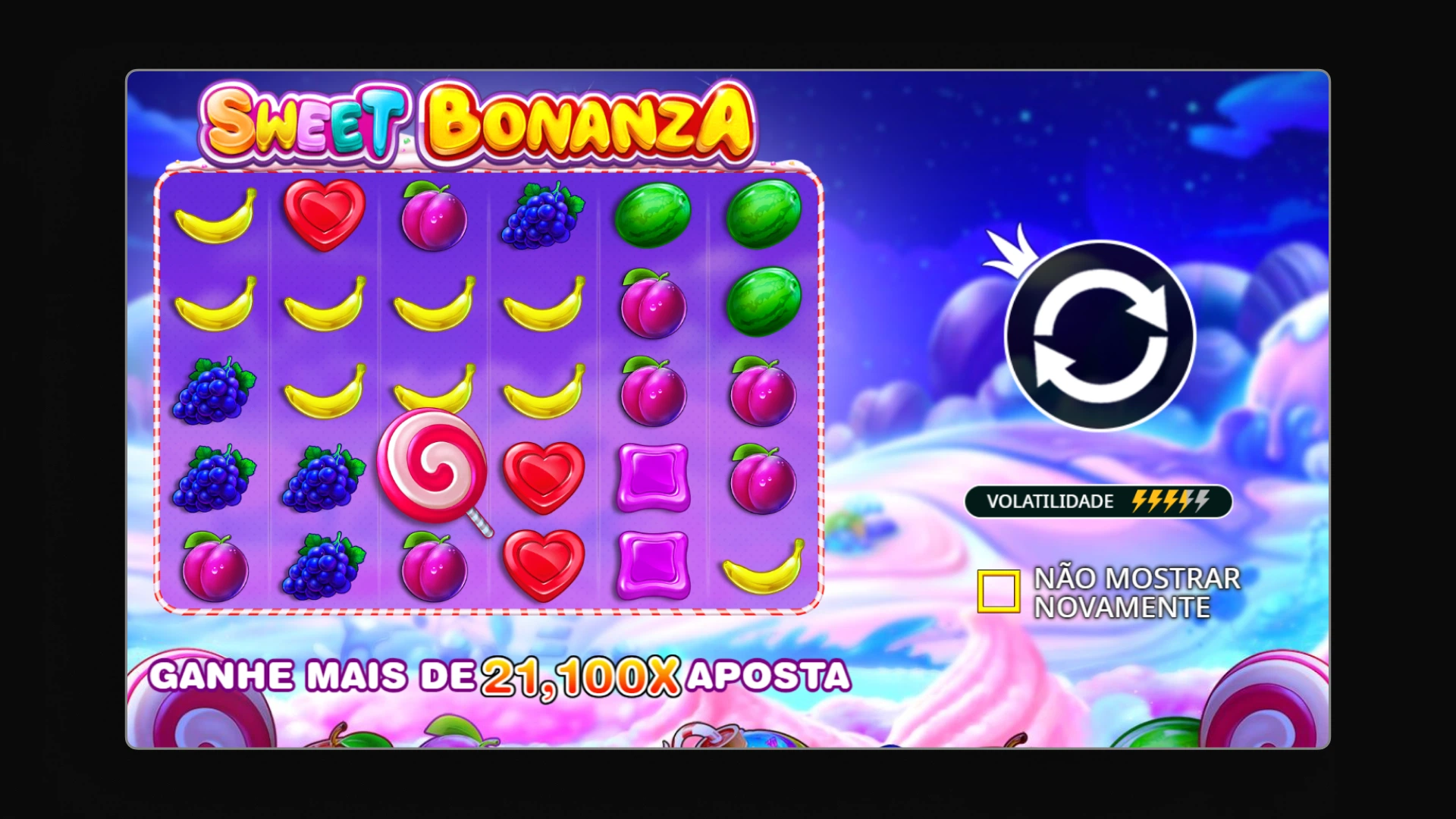 screenshot sweet bonanza