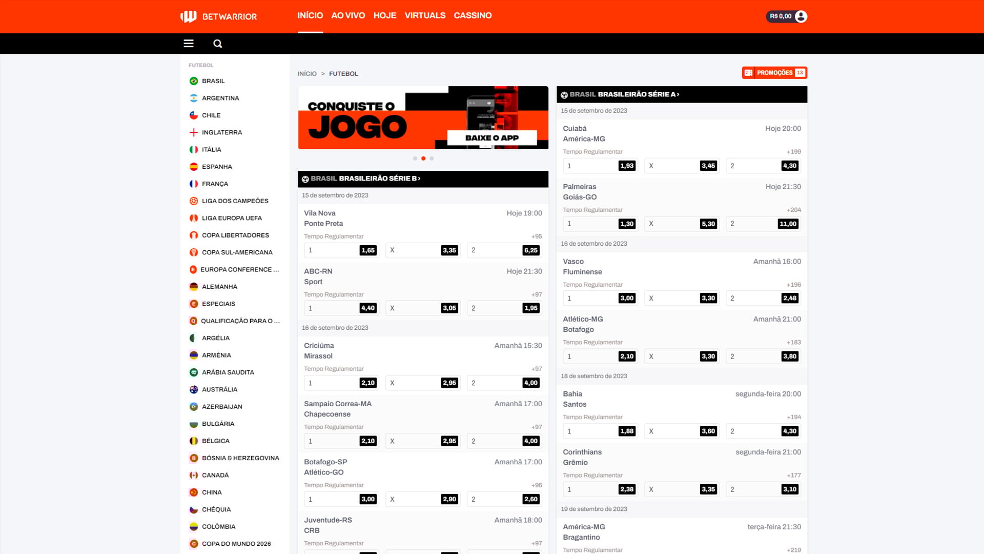 betwarrior casino argentina