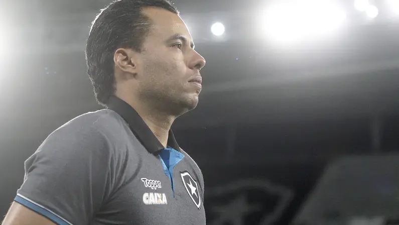 Jair Ventura - Botafogo x Flamengo (FOTO: Vítor Silva/SSPress/Botafogo)