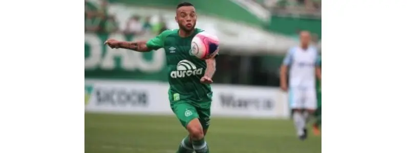 Atacante Guilherme, ex-Botafogo, foi dispensado pela Chapecoense (Foto: Sirli Freitas/Chapecoense)