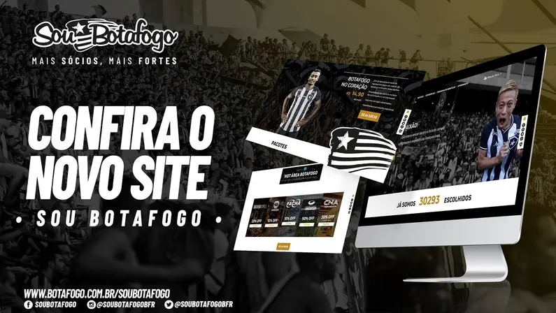 Sou Botafogo ganha novo site