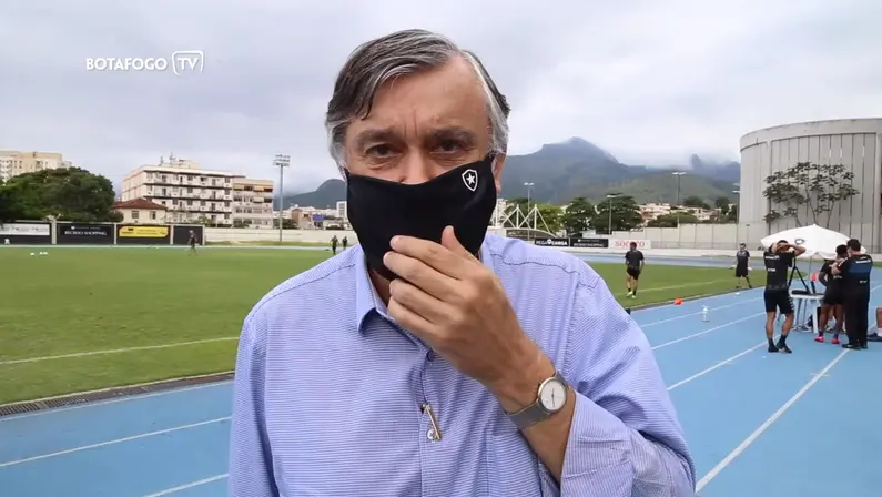 Durcesio Mello, presidente eleito do Botafogo