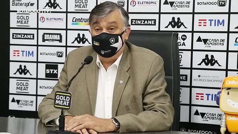 Apresentação de Eduardo Freeland como diretor de futebol do Botafogo