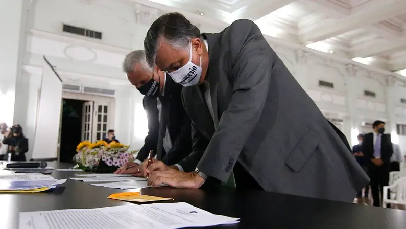 Durcesio Mello e Vinicius Assumpção - Cerimônia de Posse do Botafogo