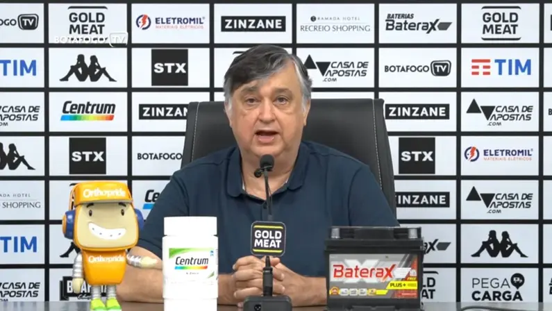 Durcesio Mello, presidente do Botafogo