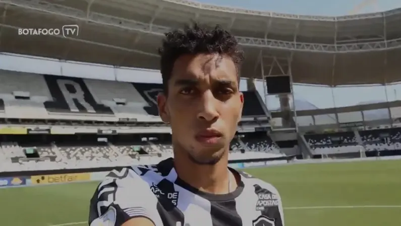 Kauê, jovem promessa do Botafogo