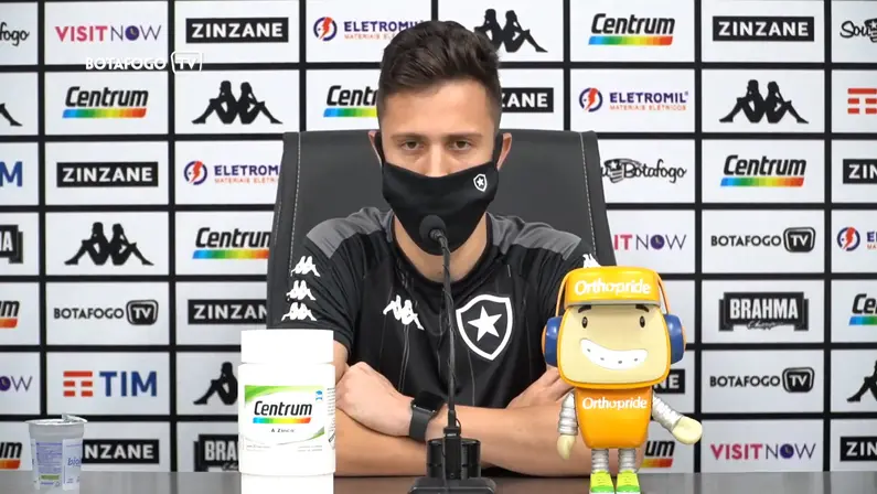 Matheus Frizzo - Coletiva do Botafogo