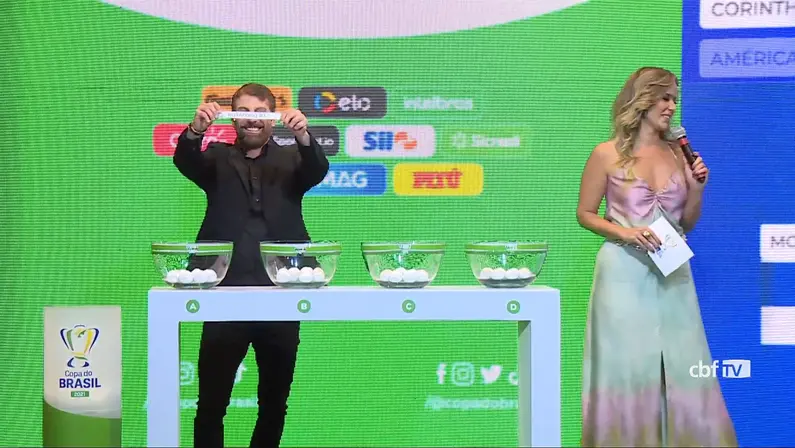 Pedrinho sorteia o Botafogo na primeira fase da Copa do Brasil