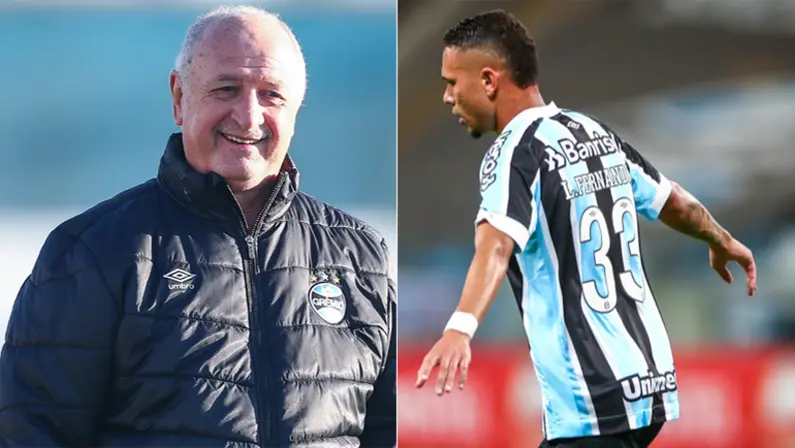 Luiz Felipe Scolari (Felipão) deposita confiança em Luiz Fernando, emprestado pelo Botafogo, no Grêmio