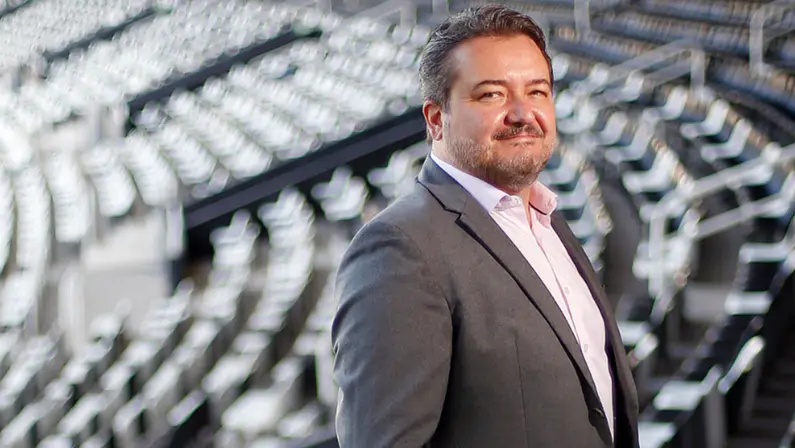 Jorge Braga, CEO do Botafogo, em 2021