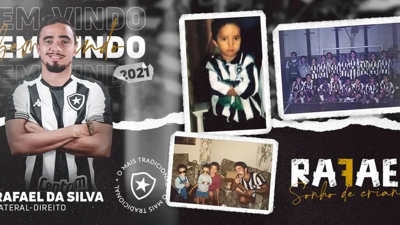 Rafael é o novo reforço do Botafogo